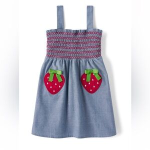 Gymboree Strawberry Dress 6 New